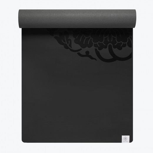 Gaiam 5mm Yoga Mat Performance Dry-grip Black Longer/wider