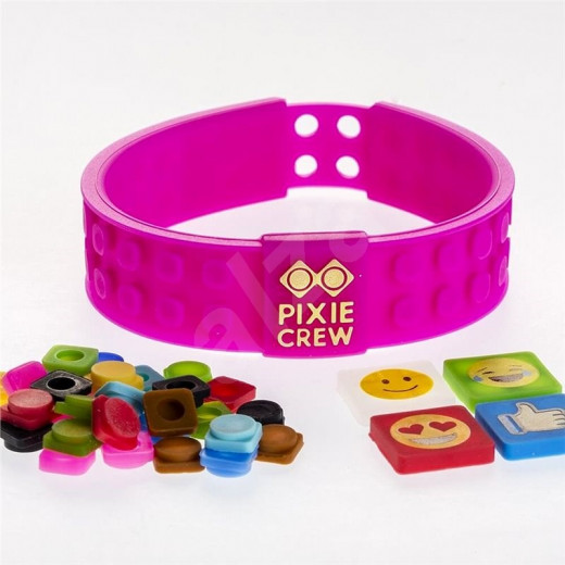 Pixie Crew Pixel Bracelet Pink 65-piece