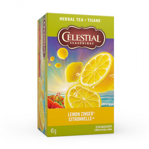 Celestial Seasoning Lemon Zinger, 20 Bags (Pack of 1)