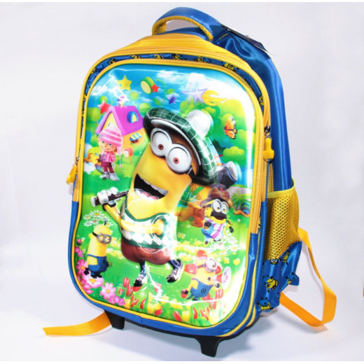 Rolling School Backpack, Minion, 43 cm