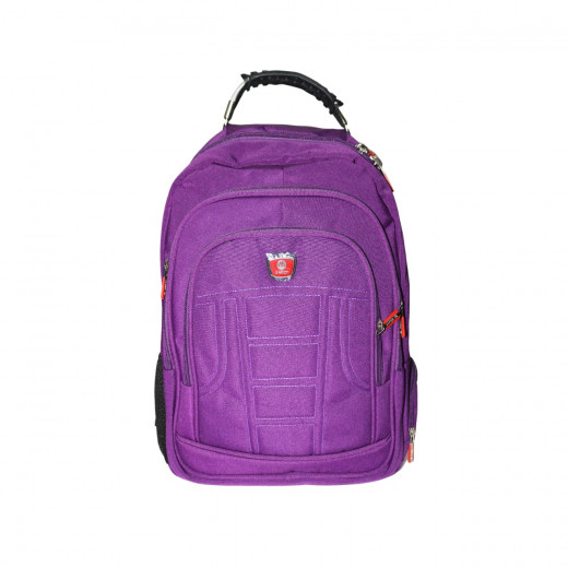 Amigo School Backpack, Purple Color, 45 cm