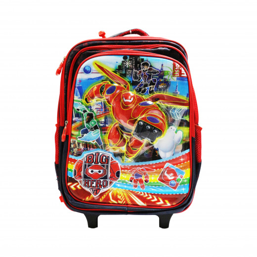 Rolling School Backpack, Big Hero, 43 cm