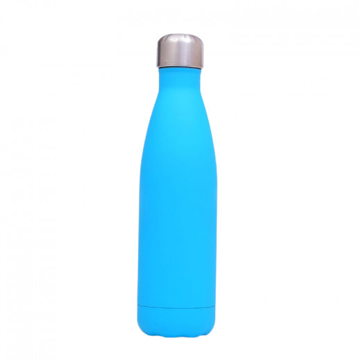 زجاجة ماء حرارية 500 مل - أزرق
