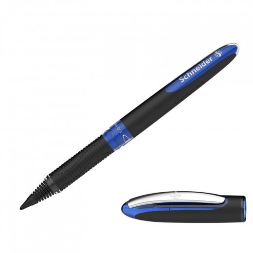 قلم توقيع واحد من شنايدر بكرة حبر - أزرق - 0.1 ملم
