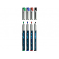 شنايدر ماكس قلم ماركر يونيفرسال غير دائم - 1.0 مم - 4 قطع / علبة