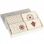 The Orient Collection Card Set of 24, Red