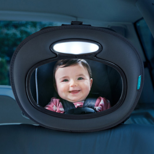 Munchkin - Night Light Musical Baby In-Sight Car Mirror