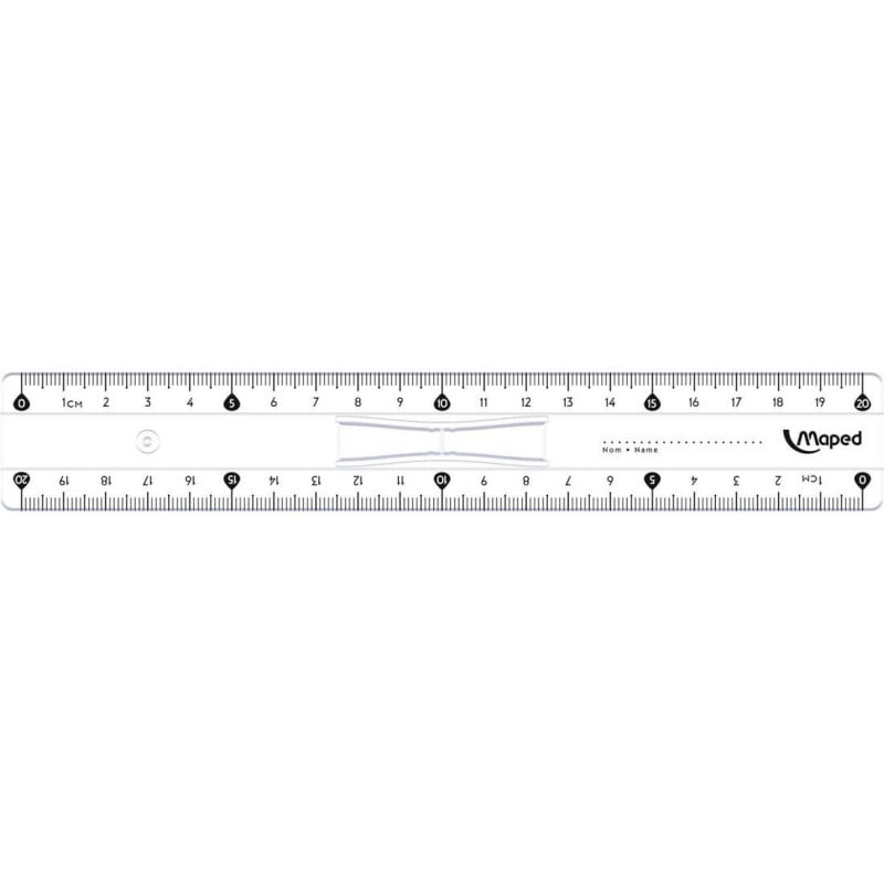 Maped Start Flat Ruler 20 cm | School & Stationery | Stationery | Rulers
