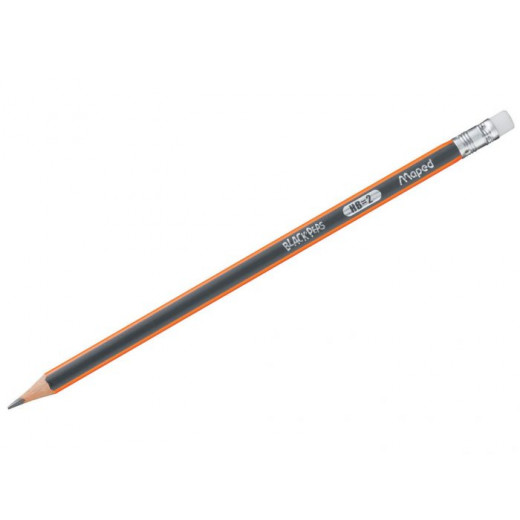 قلم رصاص مع ممحاة من مابد ، 6 الام