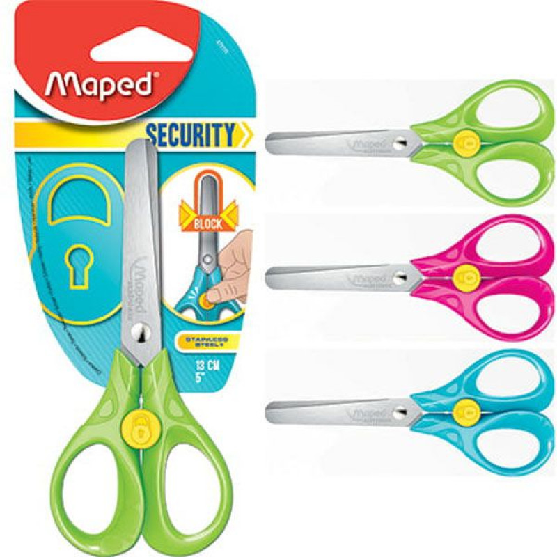 Maped Pastel Scissors 13cm Assorted Colours