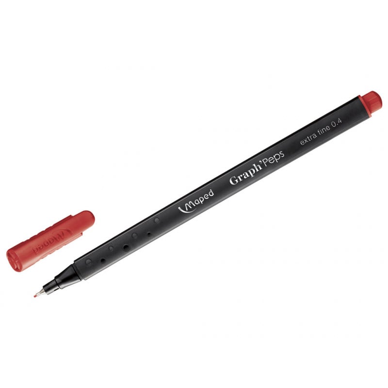 Maped Graph Peps Fineliner Red | School & Stationery | Stationery | Pens