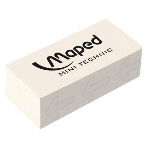 Maped Maped Eraser (White - Plastic) , 9 Pisces