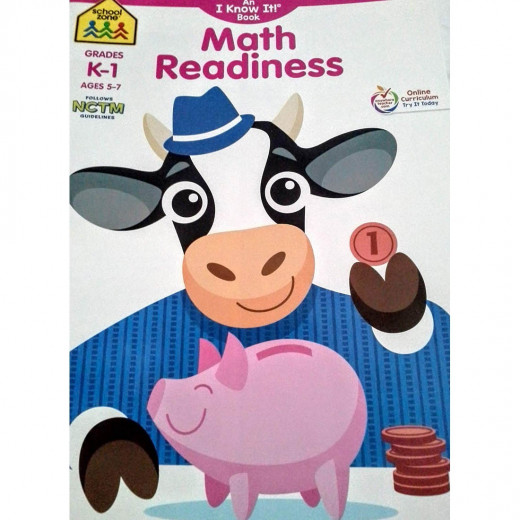 Bazic School Zone Asst Workbooks Math Readiness, Caw