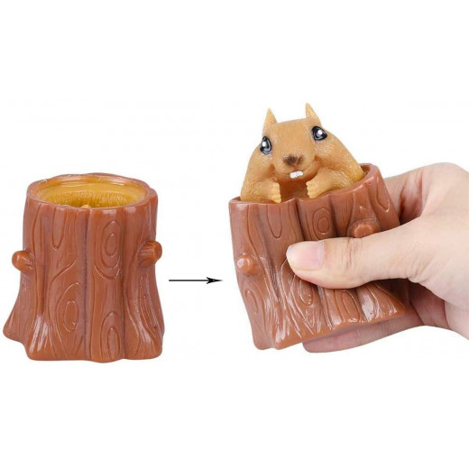 Squirrel Sensory Fidget Toys, Assorted Color, 1 Pack