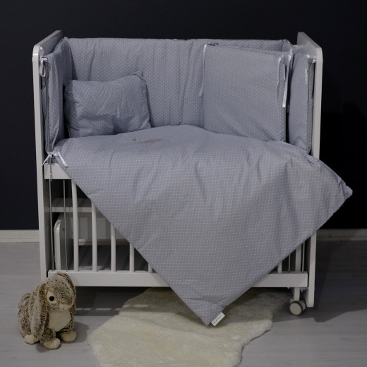 Babywhen Baby Mini Bedding Set Grey