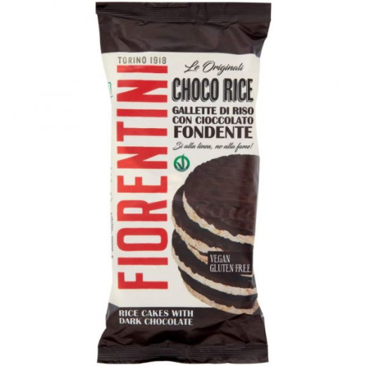 Fiorentini Gluten Free Dark Chocolate Coated Rice Cakes 100g