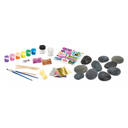 CraZArt Shimmer N Sparkle Inspirational Rock Art Kit