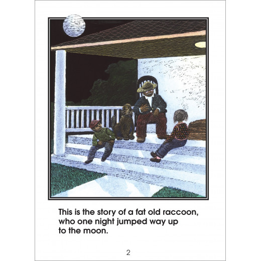 School Zone Book:Raccoon on the Moon - Level 3 Start to Read!® Book