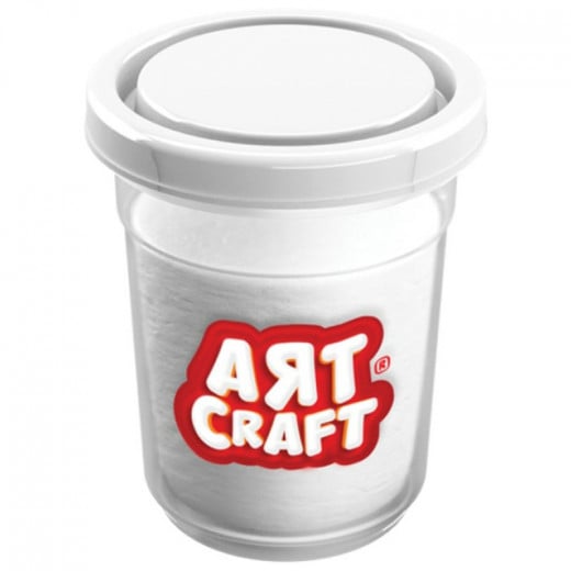 Art Craft Single Dough Pot-White 140 Gr