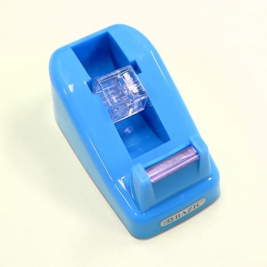 Bazic Mini Desktop Tape Dispenser ,1 Pack Assorted Colors