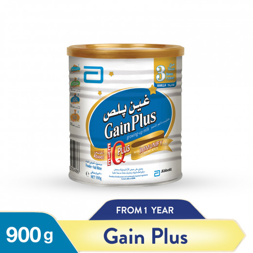 Gain Plus IQ Stage 3 - 900 g + Bambo Nature Pants Size 6 (18+ Kg), 18 diapers