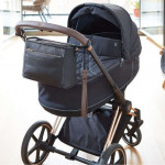 حقيبة الأمهات لتنظيم احتياجات الطفل من ماركة باسيتو إيه باسيتو , بلاك ستار لندن, 31 × 21 × 12 سم