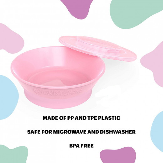 Twistshake Bowl 6+ months Pastel Pink