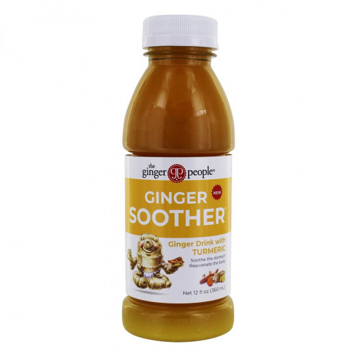 The Ginger People Ginger Soother Drink with Turmeric, 360ml