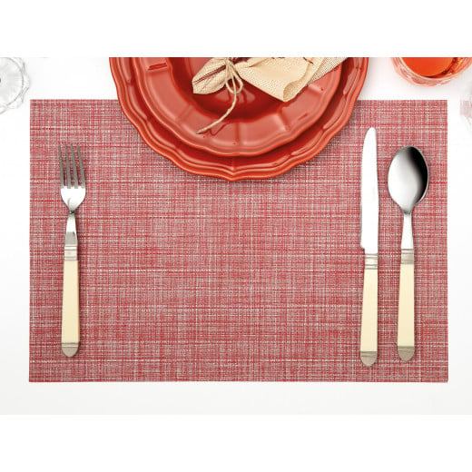 Madam Coco 4 Pieces Placemats - Red
