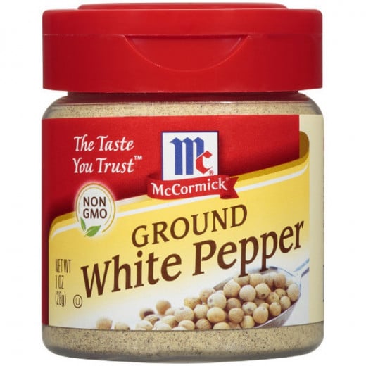 Mccormick White Pepper Grd, 28Gram