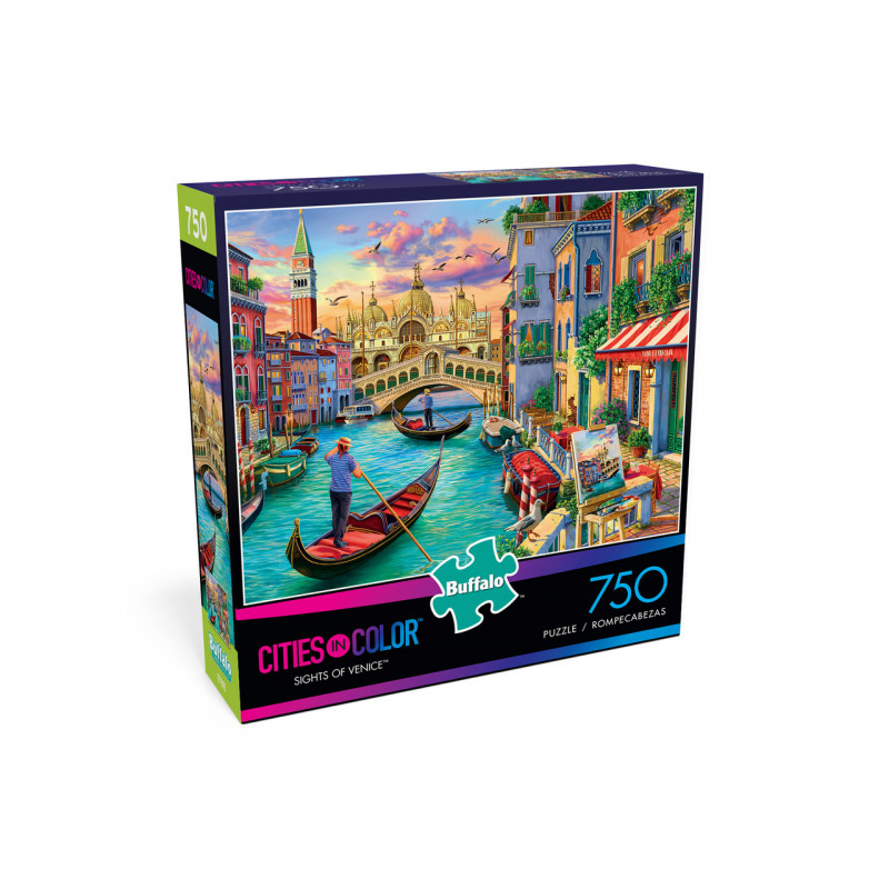 Buffalo Games Cities In Color Sights Of Venice, 750 Pieces | Buffalo Games  | | Jordan-Amman | Buy & Review