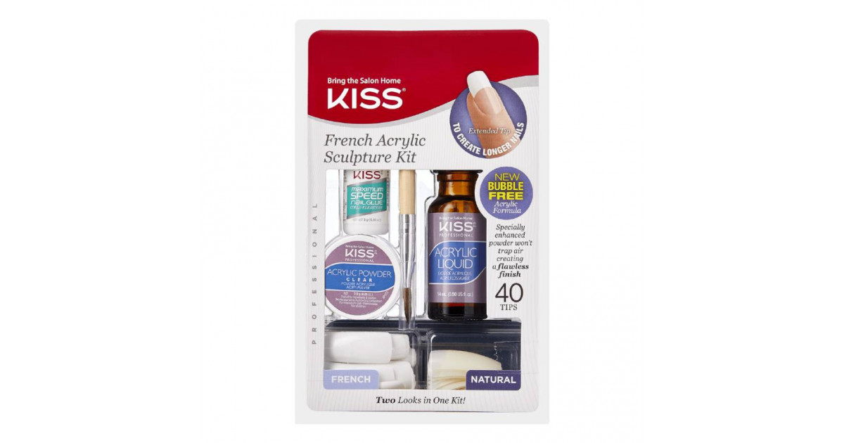 Kiss French Acrylic Sculpture Kit