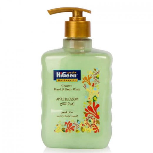 Higeen Creamy Hand and Body Wash, Apple Blossom, 500 Ml