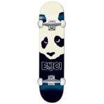 Enjoi Misfit Panda First Push Complete Skateboard, Black, 7.625 Inches