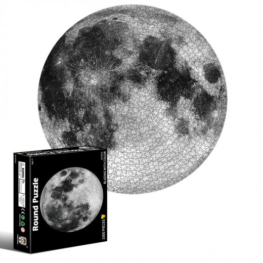 لعبة احجية ، 1000 قطعة بتصميم القمر
