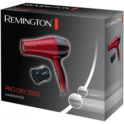 Remington Hair Dryer, Red D 3080