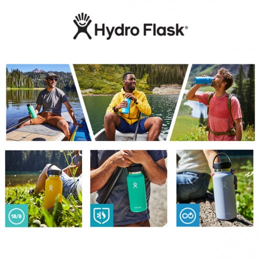 Hydro Flask Wide Flex Cap, 946ml, Carnation
