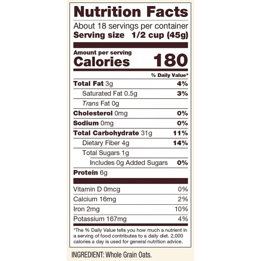 Bob's Red Mill Gluten Free Quick Cooking Rolled Oats,794gram