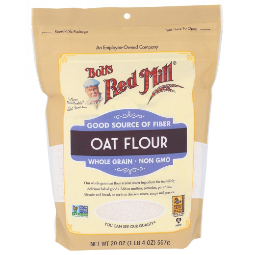 Bob's Red Mill Whole Grain Oat Flour, 567gram