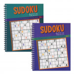 Bazic Sudoku Puzzle Books Two Volumes, Spiral Bound, 1 Book