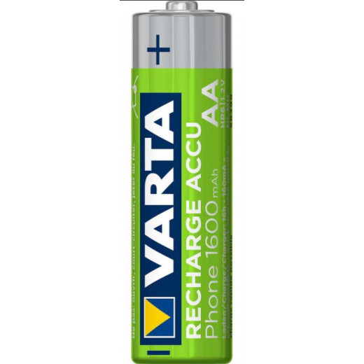 Varta Rechargeable NiMH Battery AA 1.2 V 1600 mAh 2-Blister
