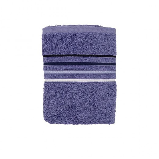 Nova Home Carlyle, Cotton Jacquard Towel, Bath Towel, Purple Color