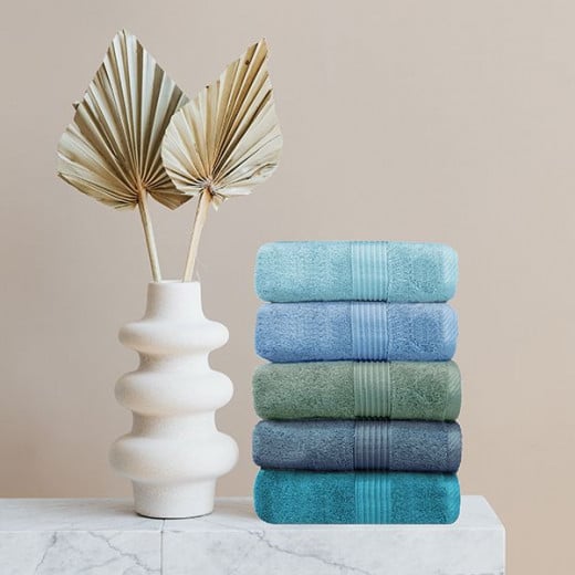 Nova home pretty collection towel, cotton, petrol color, 33*33 cm