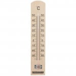 Fackelmann Wooden Thermometer, 25 CM