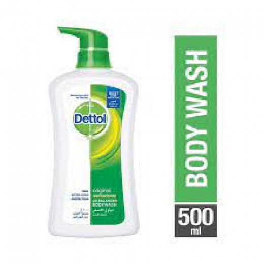 Dettol Original Anti-Bacterial Shower Gel, 500ml