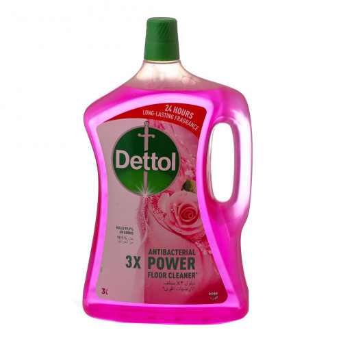 Dettol Mac 4 In 1 Rose Multi Action Cleaner, 3L