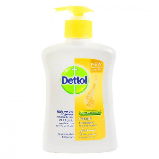 Dettol Fresh Anti-Bacterial Liquid Hand Soap, 200 Ml