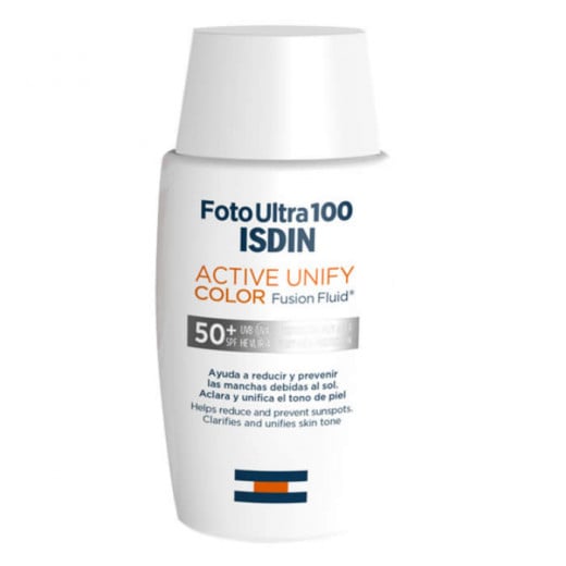 Isdin fotoultra active unify SPF50 50ml with color