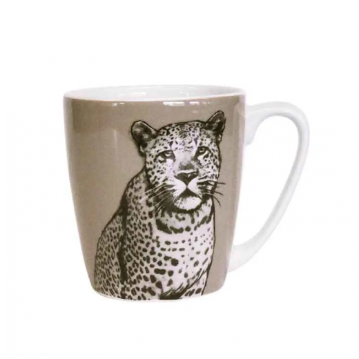Churchill Couture Kingdom Acorn Leopard Mug, 300 ml