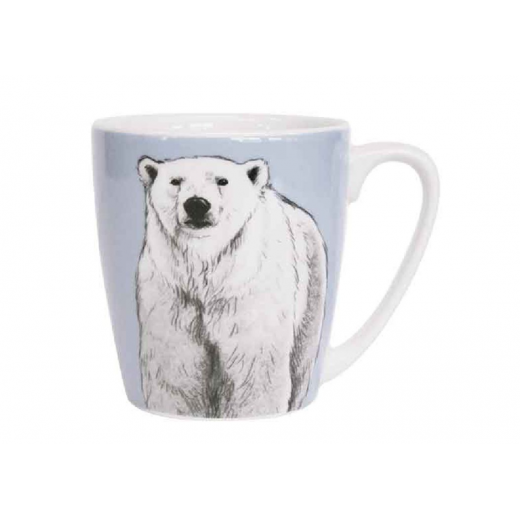 Churchill Couture Kingdom Acorn Polar Bear Mug, 300 ml